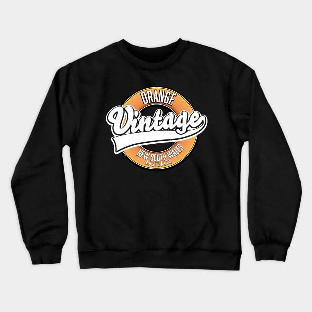 Orange New South Wales Crewneck Sweatshirt by nickemporium1